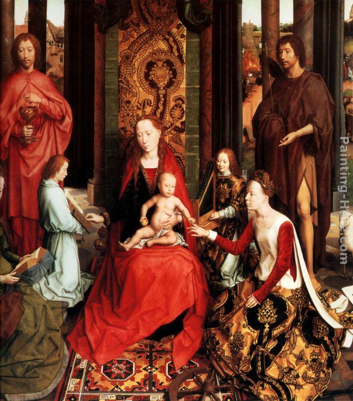 Hans Memling Marriage of St Catherine